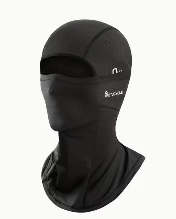 Masque Facial en Tissu Fibre Glacée pour Cyclisme