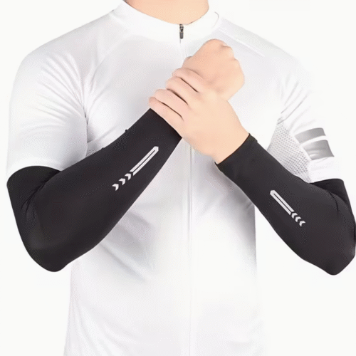 Paire de Manches Compressives Flexibles pour Bras