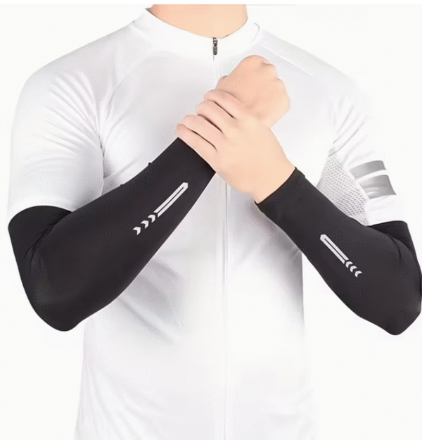 Paire de Manches Compressives Flexibles pour Bras