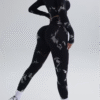 Pantalon de Sport Tie-Dye Sans Couture pour Femmes – Leggings