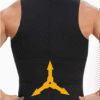 Corset Sportif Noir pour Hommes avec Deux Ceintures Réglables – Image 3