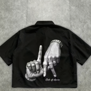 Roghcode LA – Chemise à Manches Courtes pour Homme