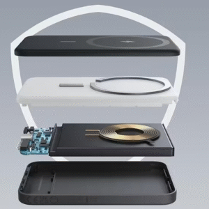 Porte-Cartes Magnétique  pour iPhone – Portefeuille en Similicuir