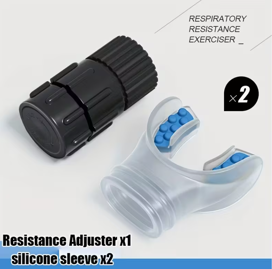 Appareil d’Entraînement Musculaire Respiratoire en Silicone