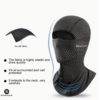 Masque Facial en Tissu Fibre Glacée pour Cyclisme – Image 3
