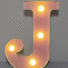 1 pièce – Lumière Décorative LED Brillante avec 26 lettres et 10 chiffres – Image 10