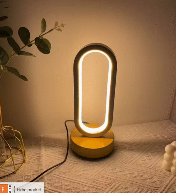 Rectangle 102 Lampe de Table Décorative Haute Qualité – Style Ins, 3 Couleurs