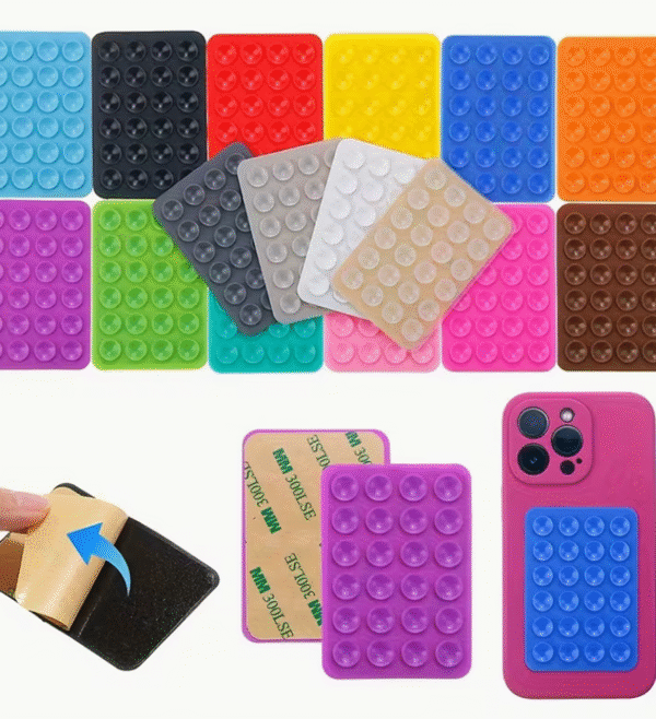 Ensemble de 20 Ventouses en Silicone Multifonctionnelles pour Téléphones