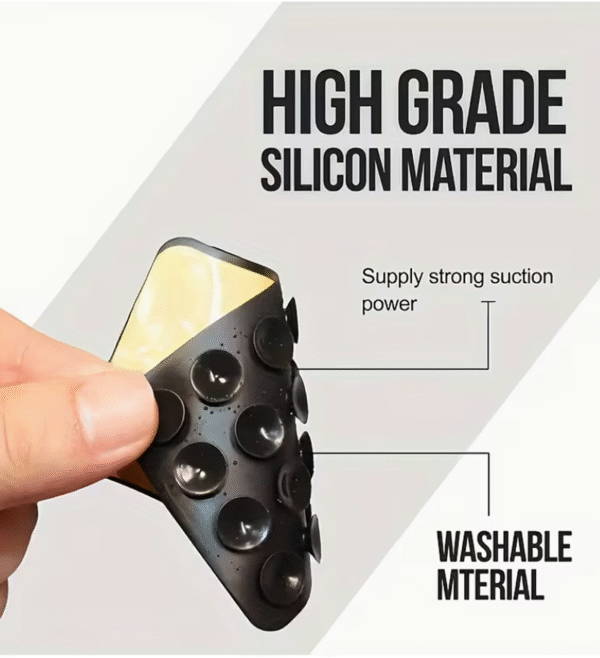 Ensemble de 20 Ventouses en Silicone Multifonctionnelles pour Téléphones