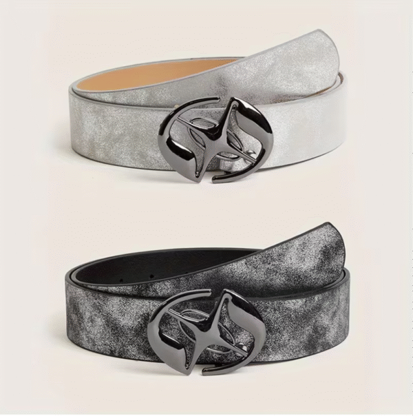 Ensemble Deux Pièces avec Ceinture – Style Y2K Punk