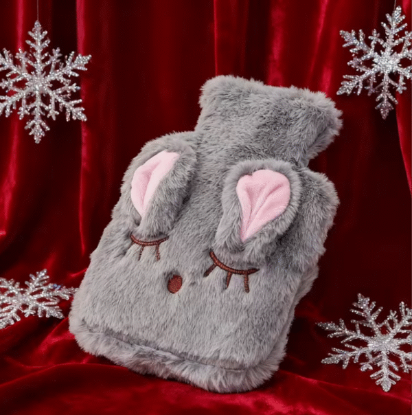 Sac Chauffant d’Hiver – Bouteille d’Eau Chaude Lapin