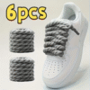 Lot de 6 Lacets de Chaussures Tissés à la Main – Corde Tressée Épaisse et Durable – Image 4