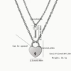 Collier Couple – Ensemble 2 Pièces Romantique et Symbolique – Image 3