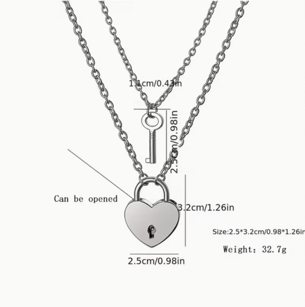 Collier Couple – Ensemble 2 Pièces Romantique et Symbolique