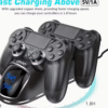 Chargeur pour Manette PS4 – Support de Charge Double USB