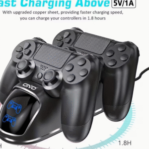 Chargeur pour Manette PS4 – Support de Charge Double USB