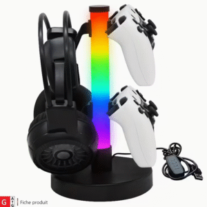 Bande lumineuse RVB avec alimentation USB – Ambiance personnalisable et dynamique