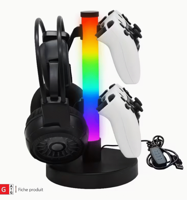 Bande lumineuse RVB avec alimentation USB – Ambiance personnalisable et dynamique