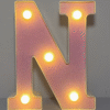 1 pièce – Lumière Décorative LED Brillante avec 26 lettres et 10 chiffres – Image 13