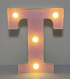 1 pièce – Lumière Décorative LED Brillante avec 26 lettres et 10 chiffres