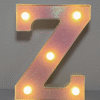 1 pièce – Lumière Décorative LED Brillante avec 26 lettres et 10 chiffres – Image 23