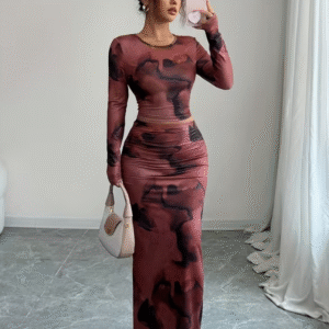 Ensemble 2 Pièces Femme – Tendance et Élégant