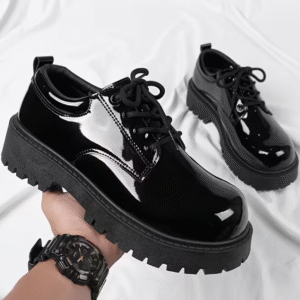 Mocassins Noirs Brillants