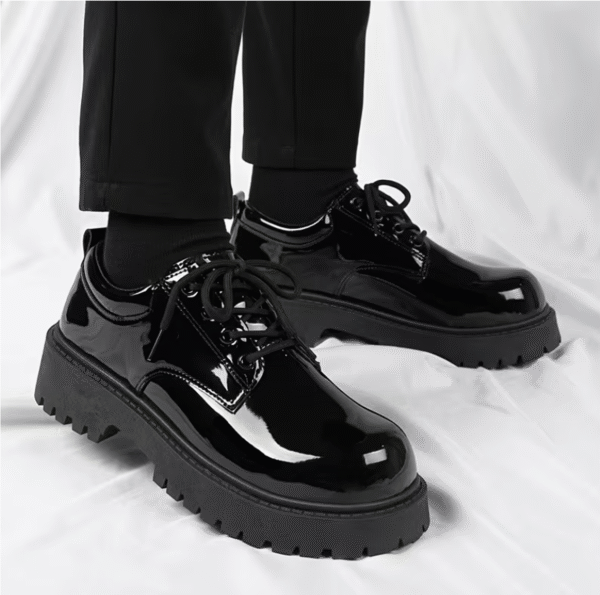 Mocassins Noirs Brillants