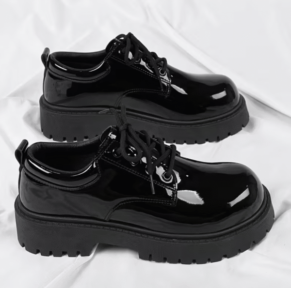 Mocassins Noirs Brillants