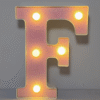 1 pièce – Lumière Décorative LED Brillante avec 26 lettres et 10 chiffres – Image 6