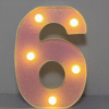 1 pièce – Lumière Décorative LED Brillante avec 26 lettres et 10 chiffres – Image 29