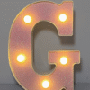 1 pièce – Lumière Décorative LED Brillante avec 26 lettres et 10 chiffres – Image 7