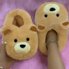 Sandales en Peluche pour la Maison – Image 3