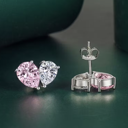 Éclat de Diamant : Boucles d'Oreilles Solstice