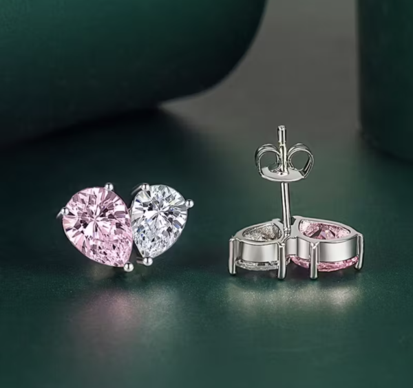 Éclat de Diamant : Boucles d'Oreilles Solstice