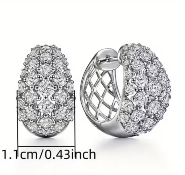 Boucles d'Oreilles Impériales Plaqué K