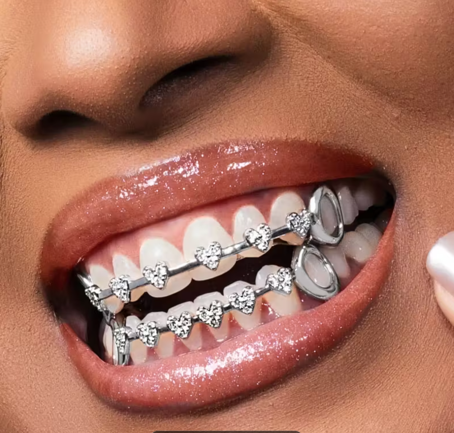 Duo de Grillz "Cœur Hip-Hop"