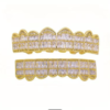 Grillz 8 Dents Iced Out Rectangulaire – Image 5