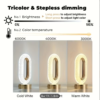 Le Duo "Cristal Soft" – Lampes de Table en Acrylique & USB – Image 5