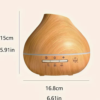 1pc Diffuseur d'Aromathérapie à Grain de Bois Grande Capacité – Image 5