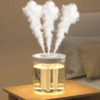 Humidificateur d'Aromathérapie de Bureau 1pc, 3 Ports de Brume,