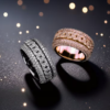 Bague Homme avec Pendentif – Design Audacieux en Cuivre