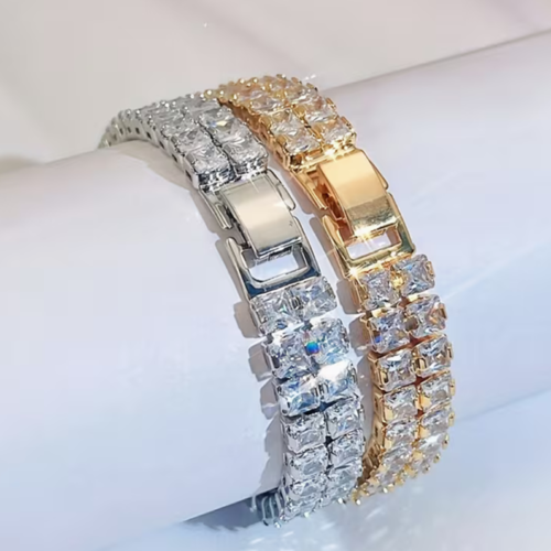 Bracelet Tennis Unisexe – L'Élégance Universelle