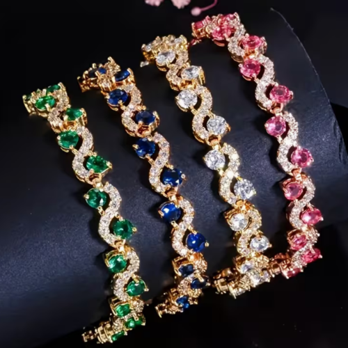 Bracelet en Pierre Élégant & Luxueux – Force Naturelle & Prestige