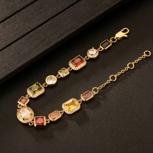 Bracelet en Pierre Élégant & Luxueux – Force Naturelle & Prestige
