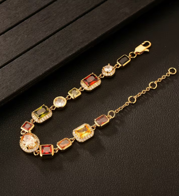 Bracelet en Pierre Élégant & Luxueux – Force Naturelle & Prestige