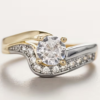 Bague Bicolore Femme – L'Harmonie des Contrastes