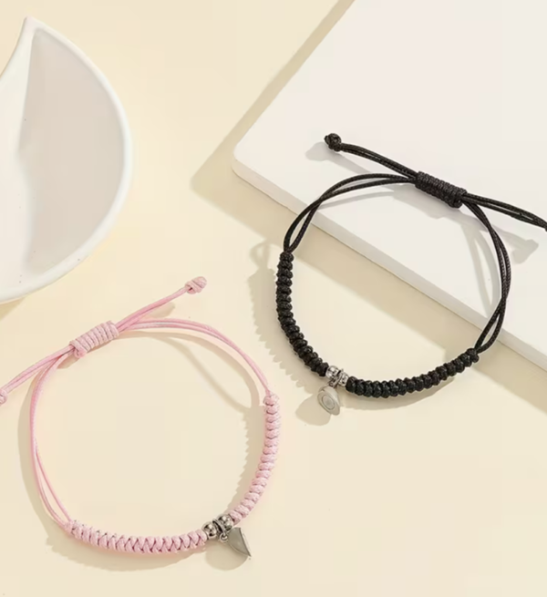 Duo de Bracelets Couple "Multinœuds" – Le Symbole de l'Attachement