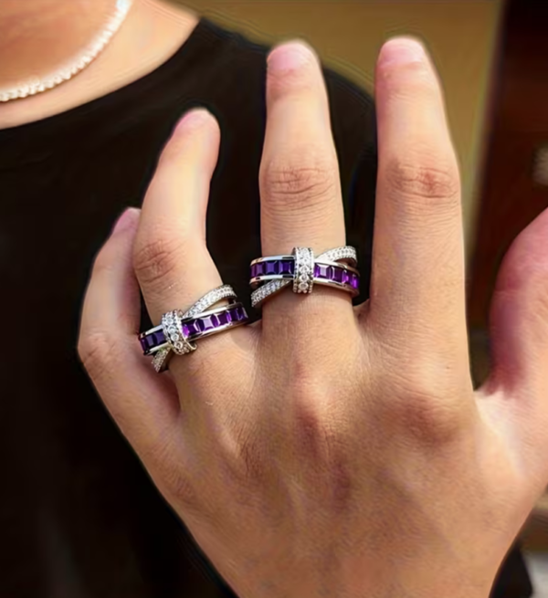 Bague Élégante en Zircone – Éclat Classique & Distinction