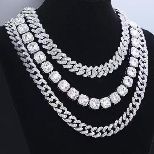 Set de 3 Colliers "Cuban Link" – Le Trio Masterclass du Style